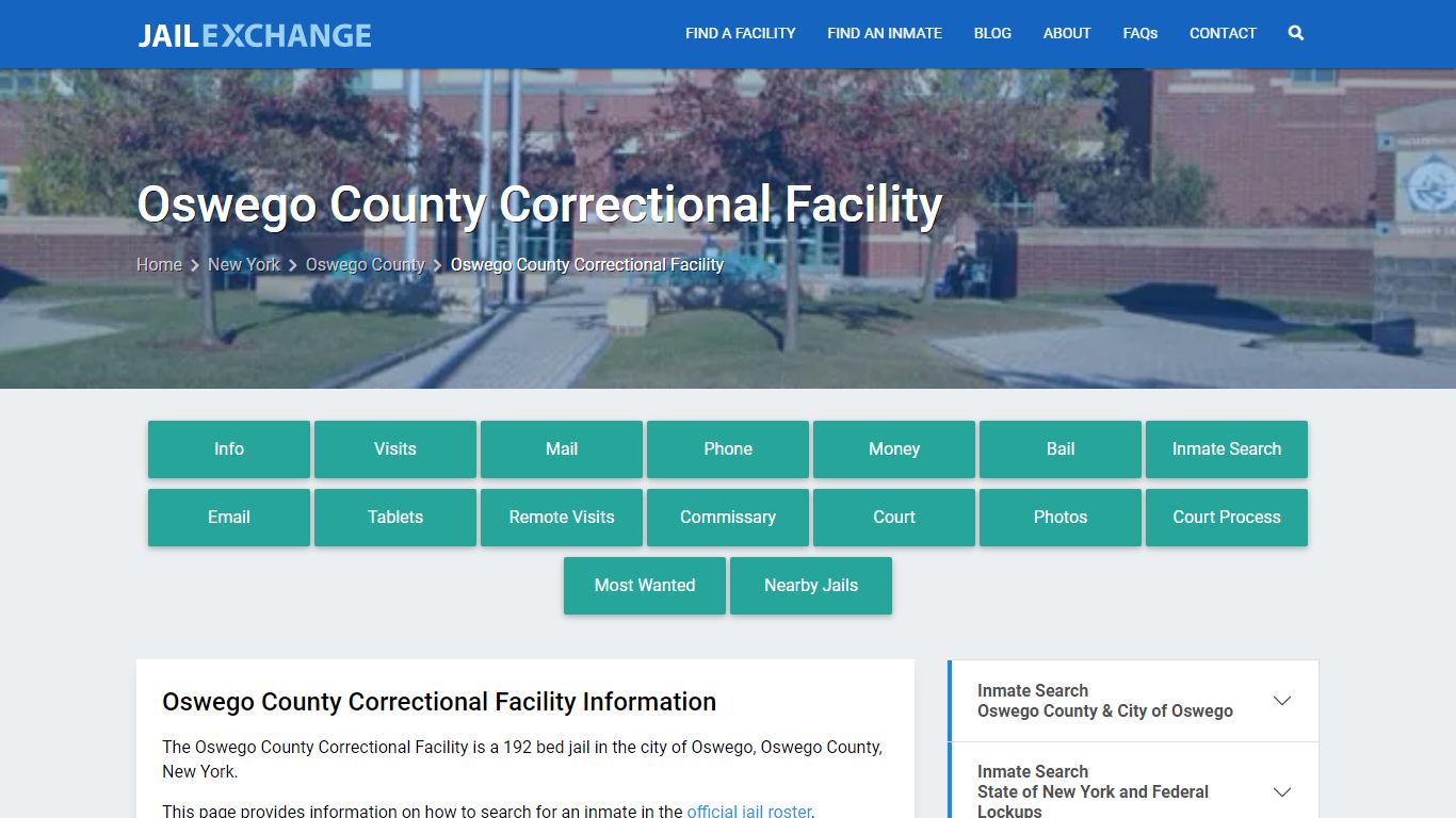 Oswego County Correctional Facility - Jail Exchange